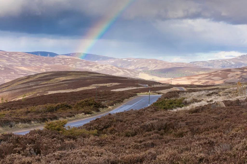 Rainbow in the Cairngorms © VisitScotland / Kenny Lam