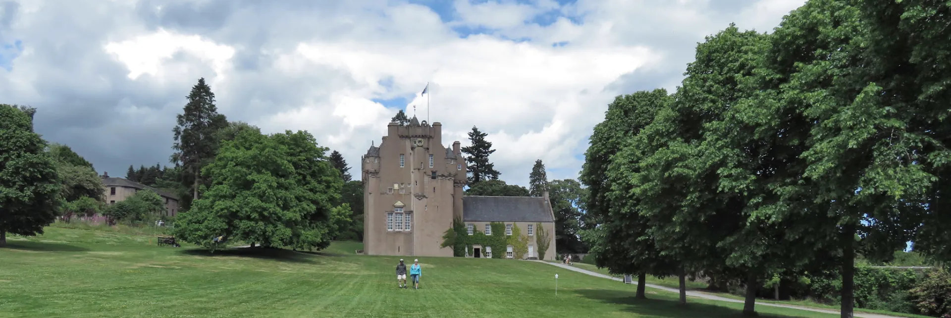 Crathes Castle in Aberdeenshire