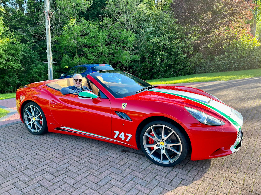 Ferrari at Ayrs and Graces B&B in Ayrshire