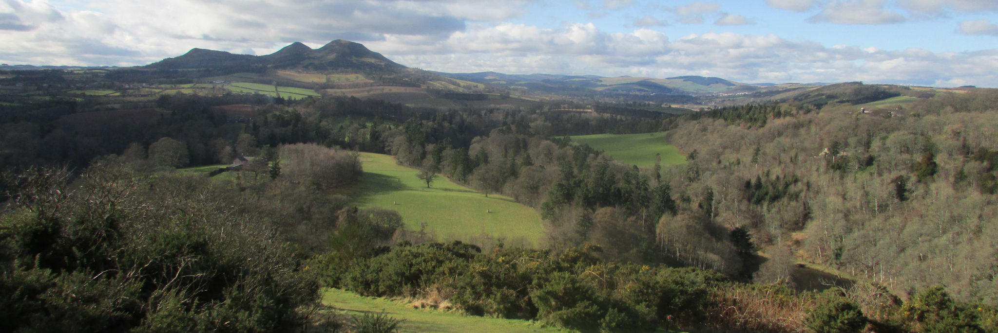 Scott's View in The Scottish Borders