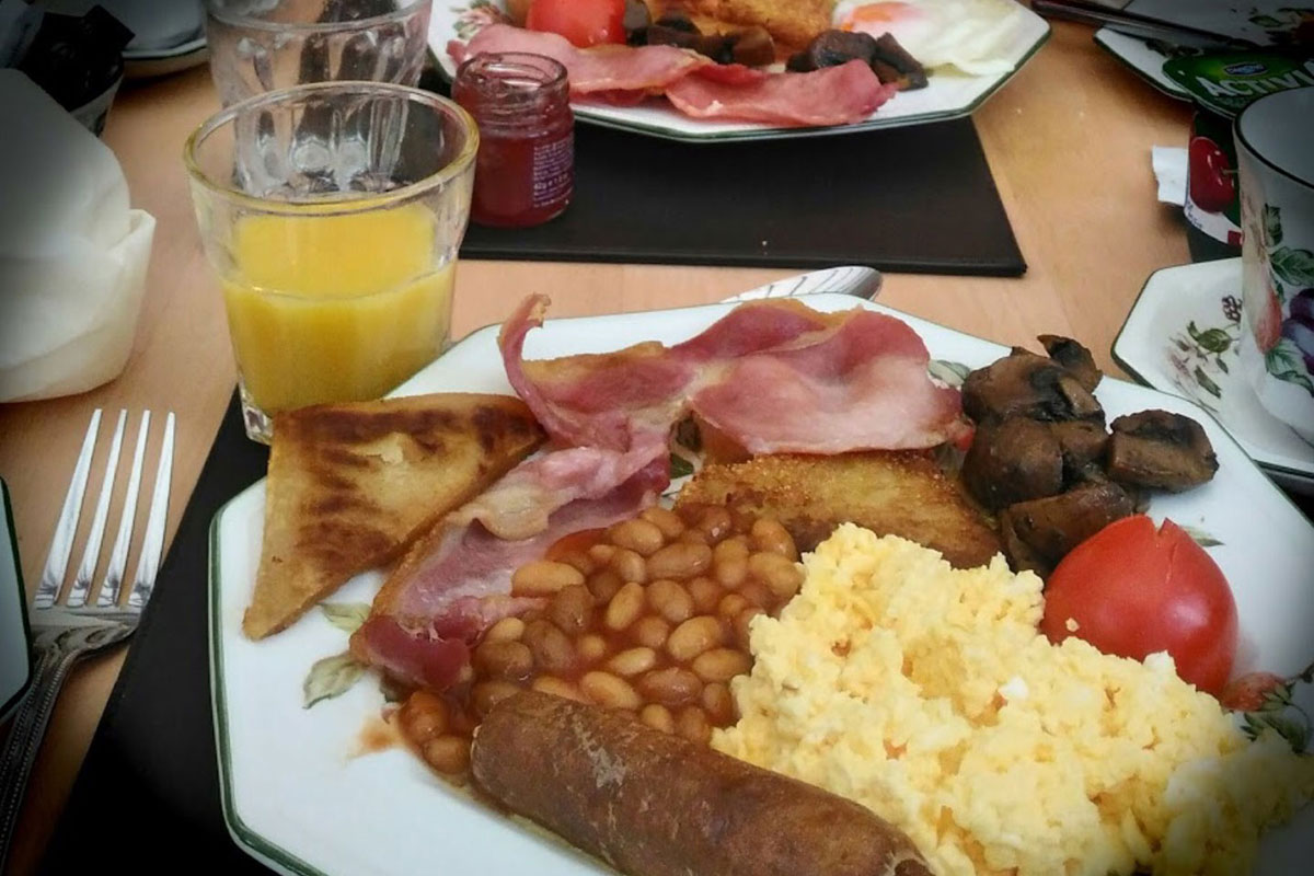 Breakfast at Southpark House, Dumfries