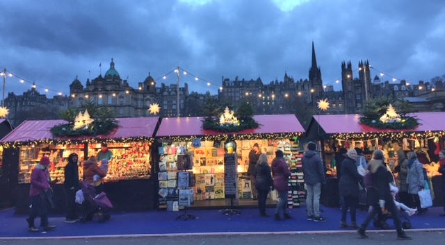 Edinburgh Christmas market