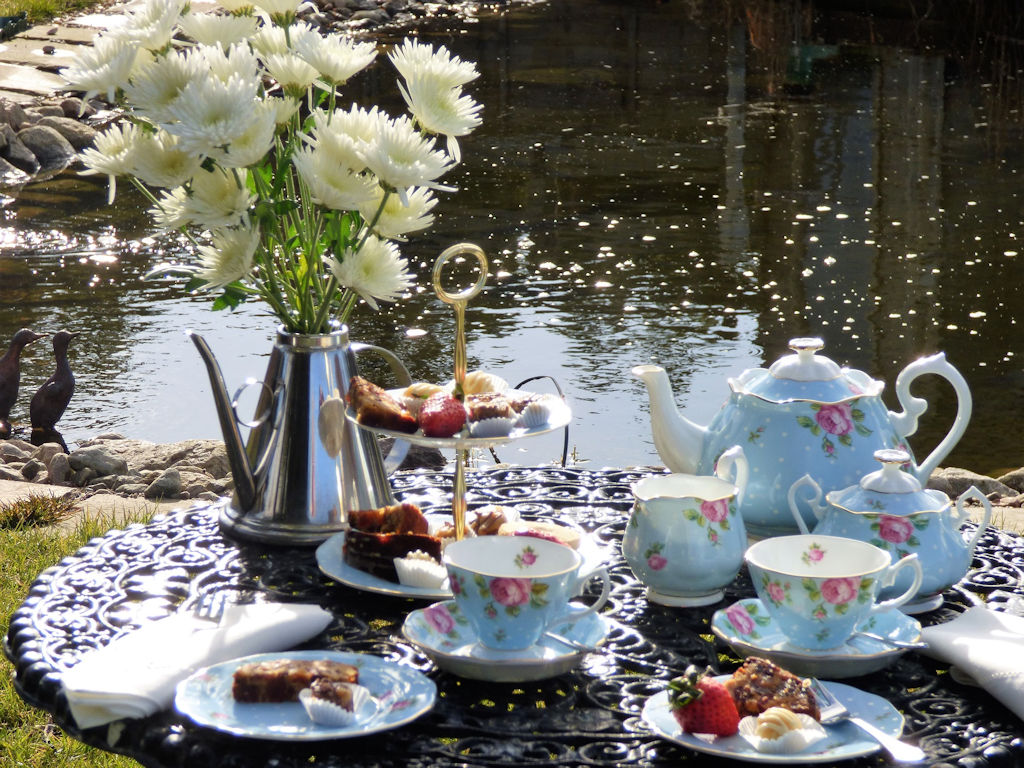 Afternoon tea at the Auld Post Office B&B, Caithness