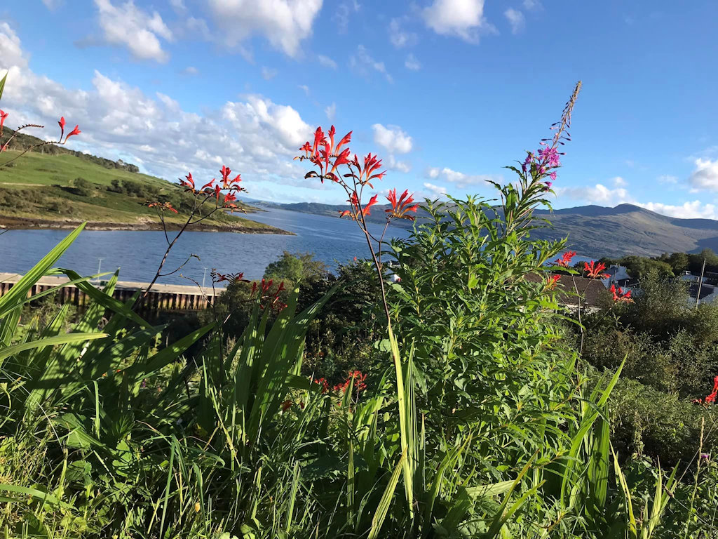 Sound of Mull seen from Castle View B&B