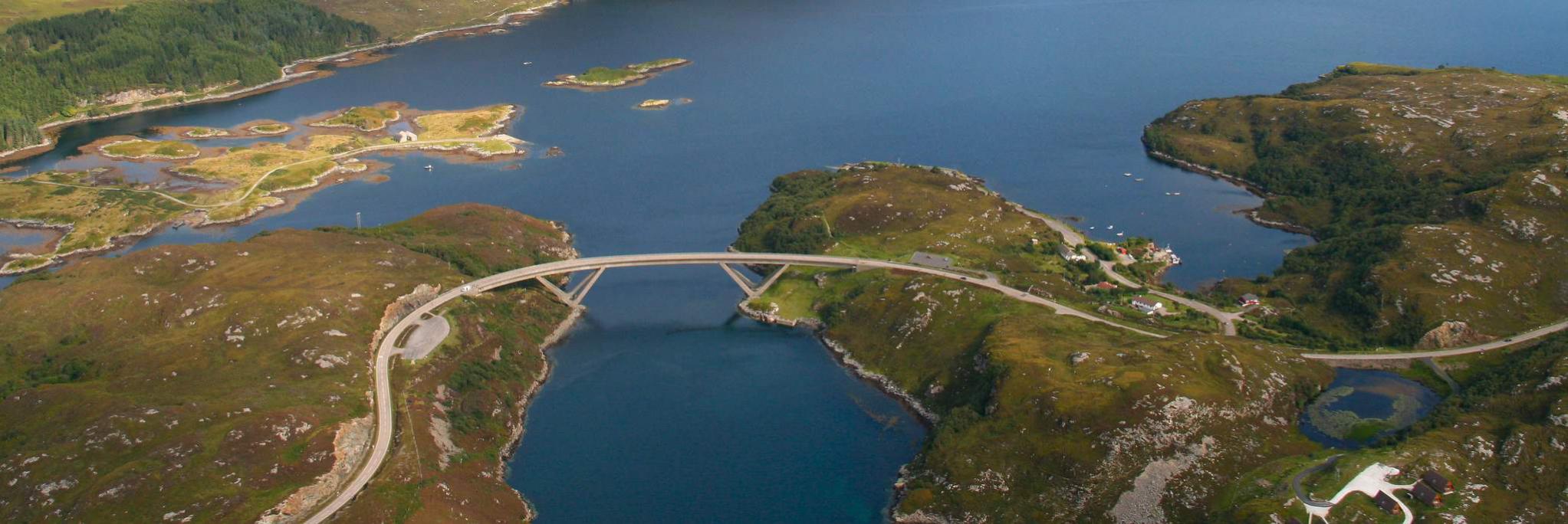 Kylesku bridge on the North Coast 500