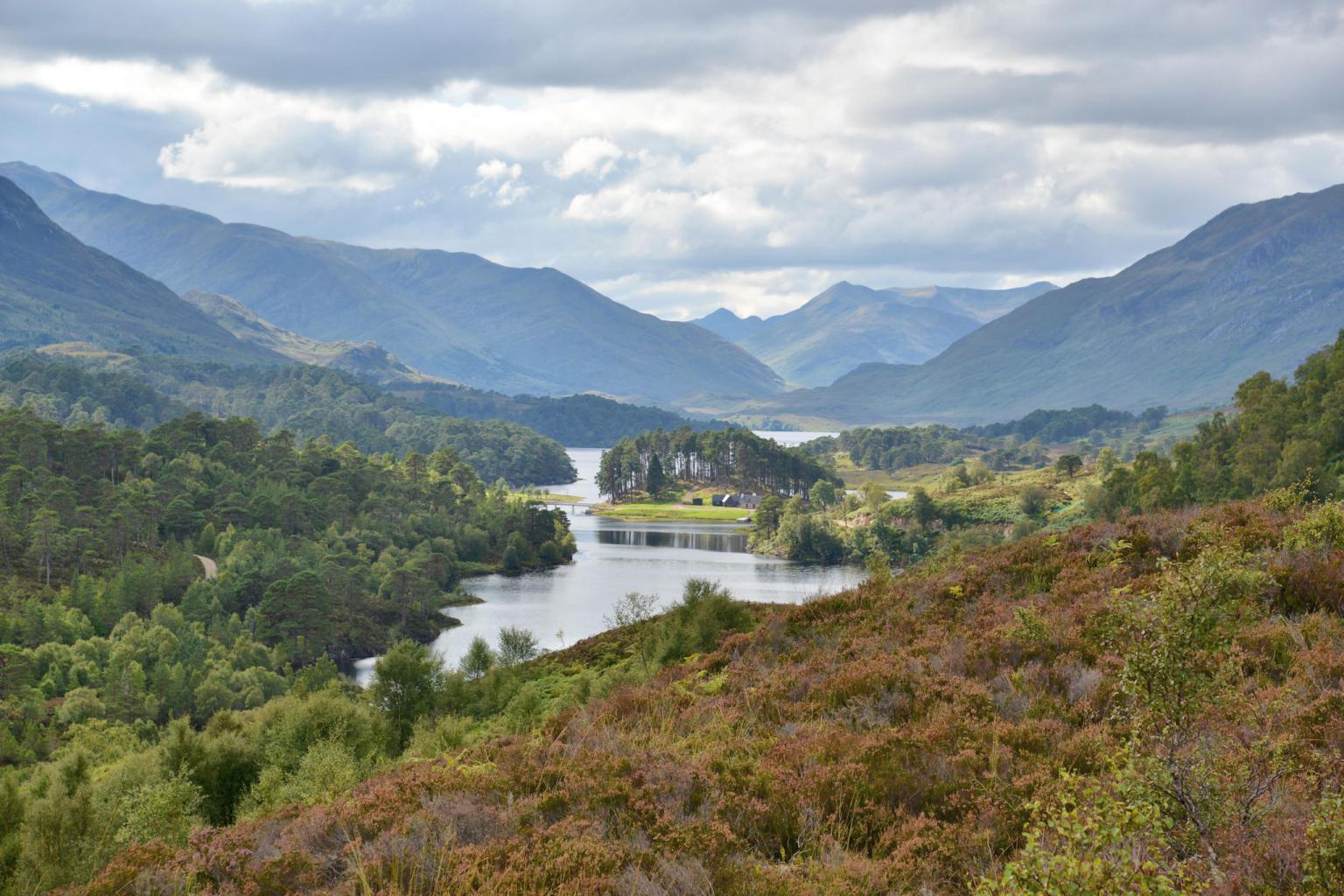 Glen Affric in the Scottish Highlands