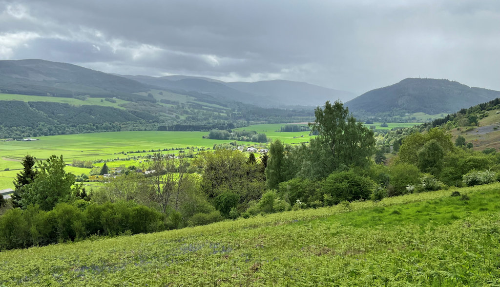 Aberfeldy countryside view