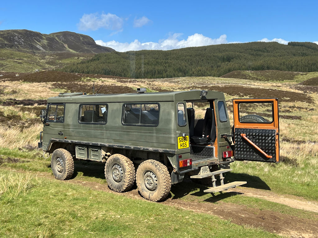 Highland Safaris landrover excursion in Perthshire