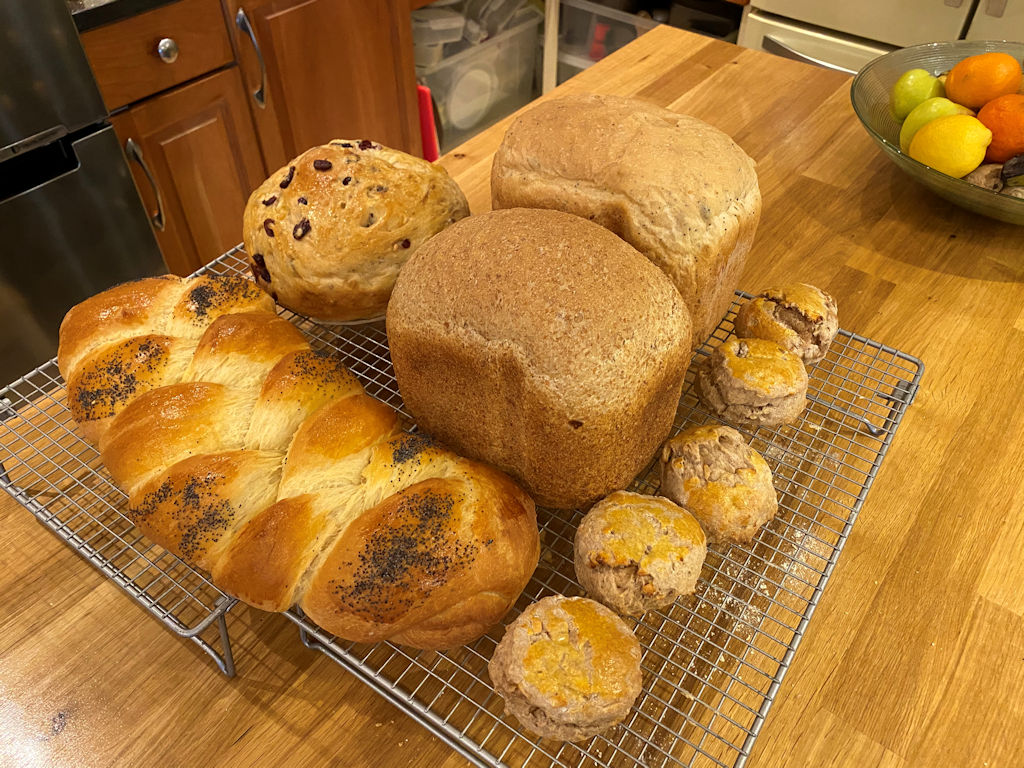 Fresh bread made at The Dulaig