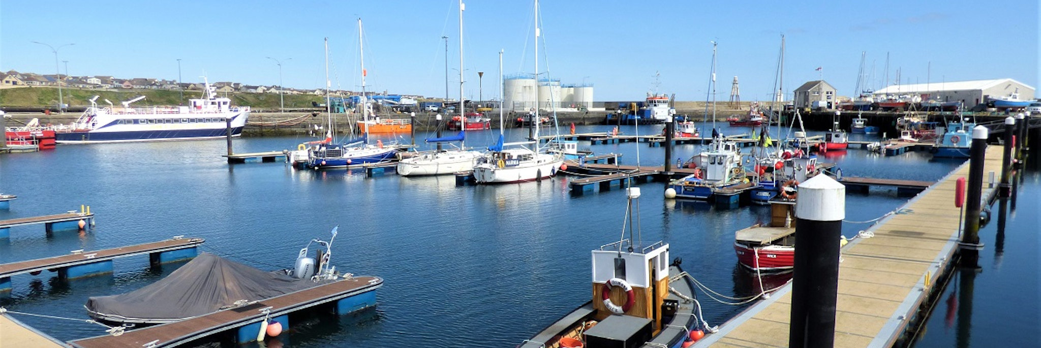 Wick harbour in Caithness