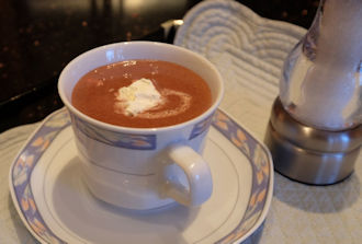 Sea salt hot chocolate