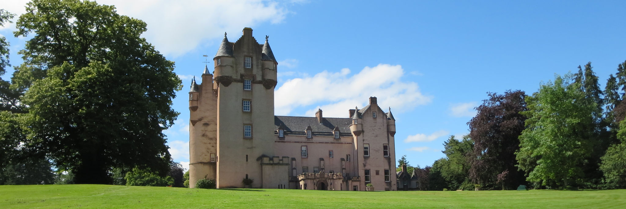 Fyrive Castle in Aberdeenshire