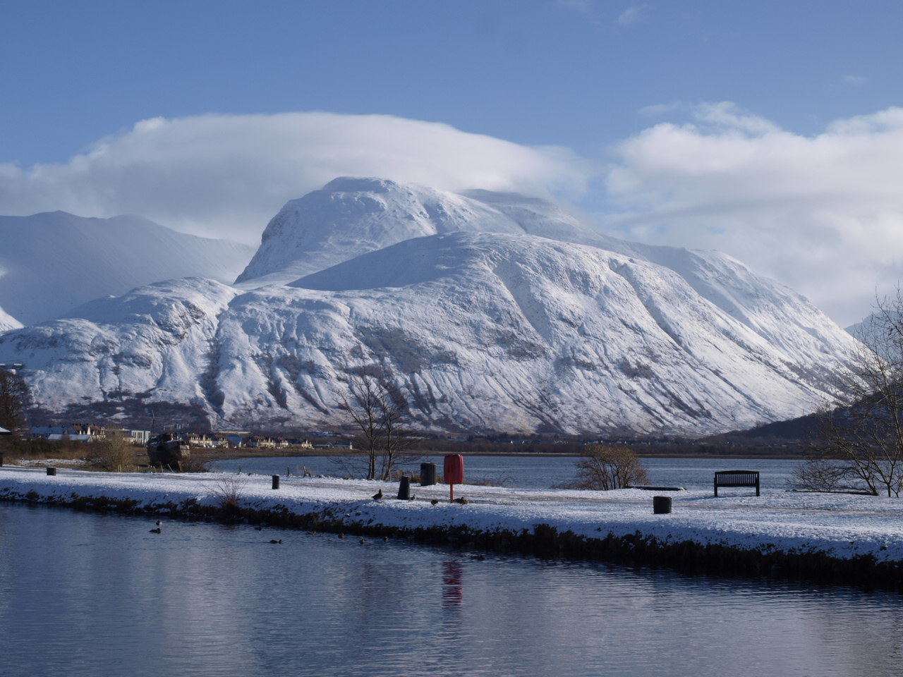 Ben Nevis in winter