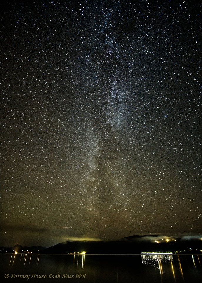 Stars over Loch Ness