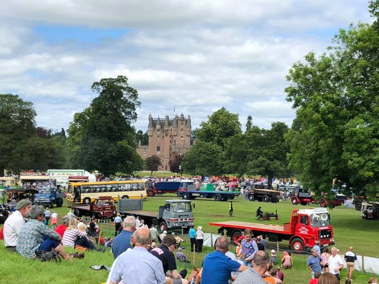 Scottish Transport Extravaganza at Glamis Castle