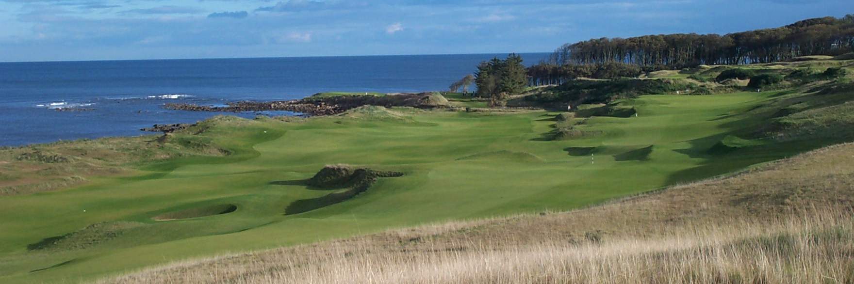 Golf course in Scotland