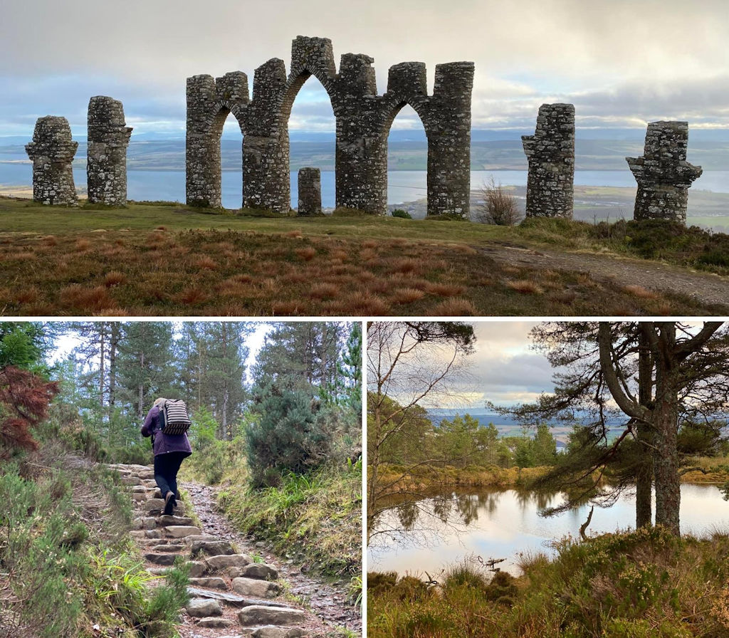 Fyrish monument in Sutherland