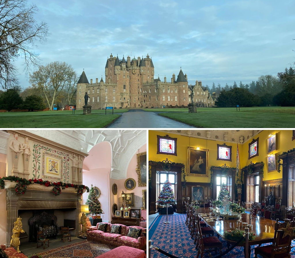 Glamis Castle in Angus, Scotland