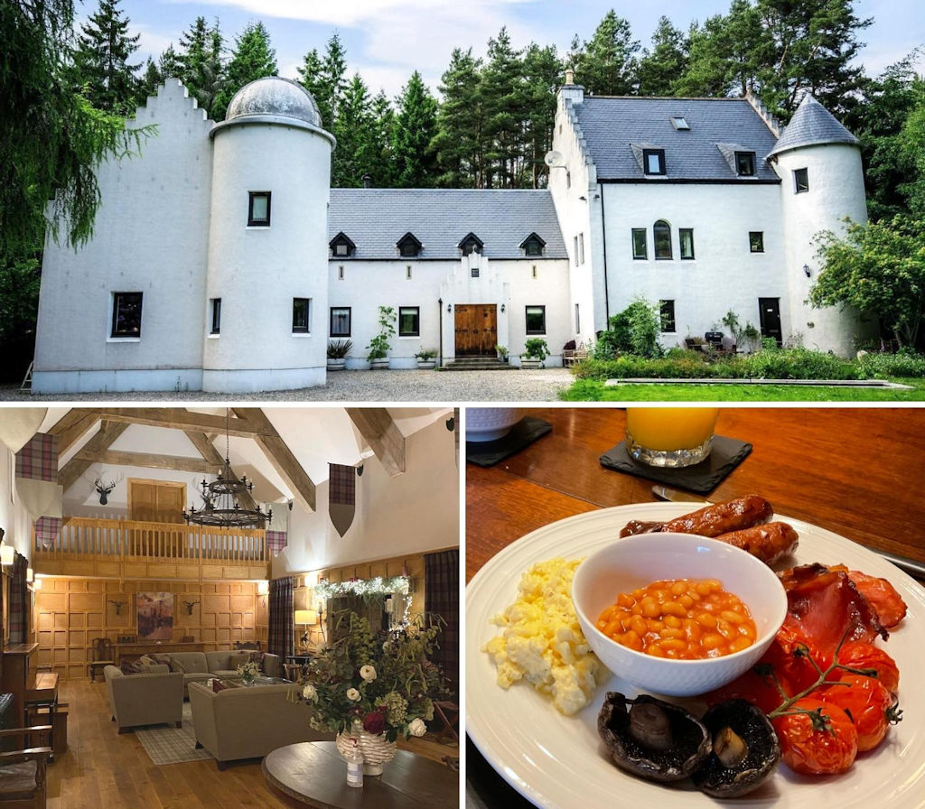 White Rose Tower B&B in the Scottish Highlands