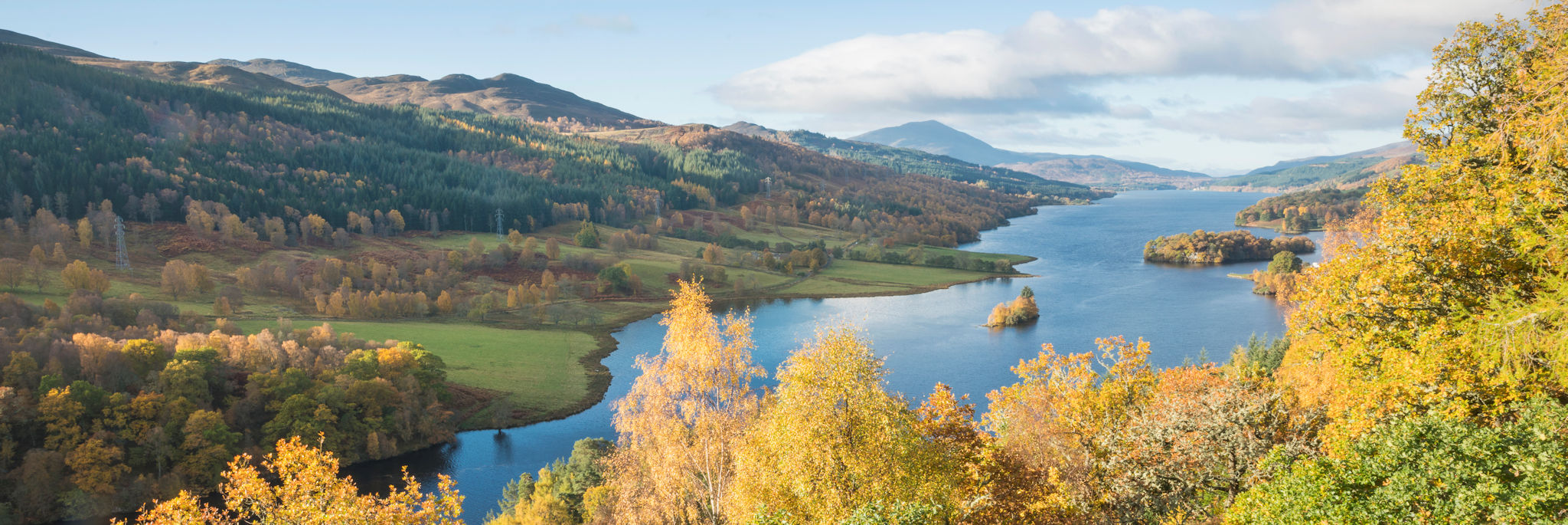 Queen's View, Perthshire © VisitScotland / Kenny Lam