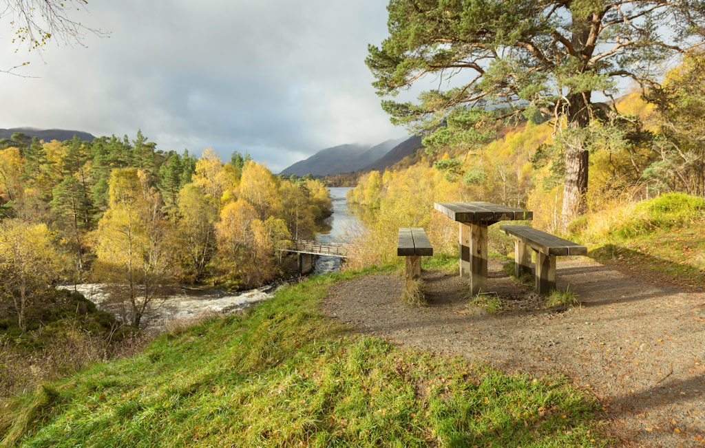 Glen Affric in autumn