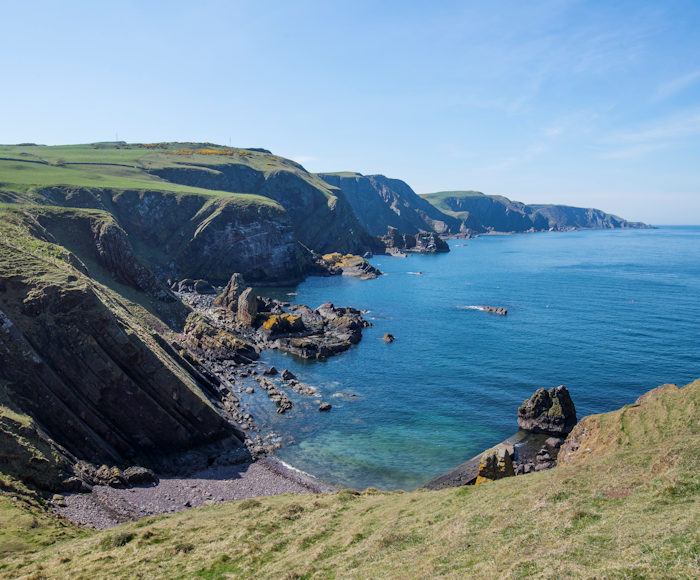 St Abb's Head in the Borders