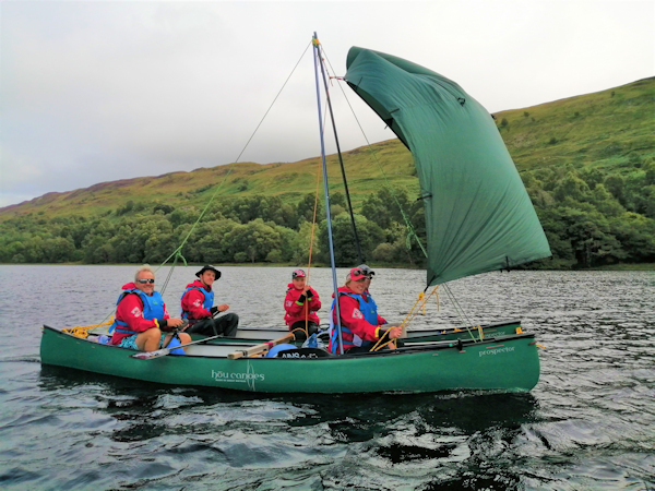 River to Sea canoeing in the West Highlands of Scotland